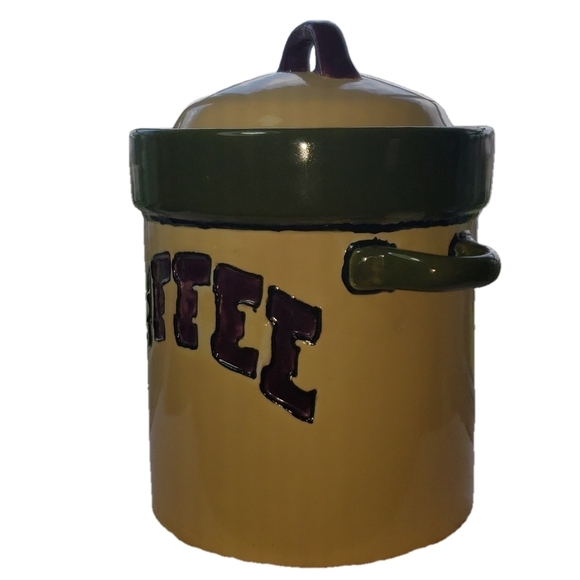 Handmade Ceramic Coffee Canister - Picture 2 of 8